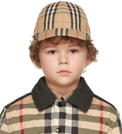 burberry kids cap